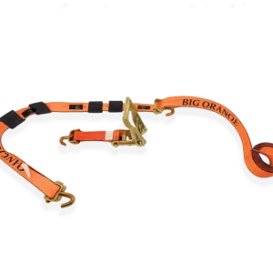 12 FT Frankenstein Ratchet Strap Big Orange 12' Swivel J Wheel Strap HD Tecnic Ratchet