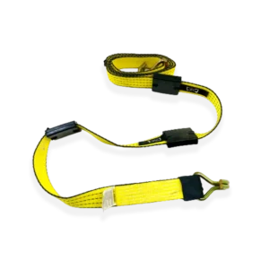 2" x 11' Ratchet Assembly w/ 3 Wire Hooks, Rubber Cleats and Stoppers