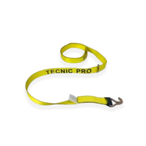 2" x 14' Strap w/ Swivel J Hooks & Rubber Cleats - Red TECNIC Webbing-BETTER
