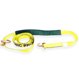 2" x 14' Strap w/ Swivel J-Hooks & Low Profile Sleeve-BETTER
