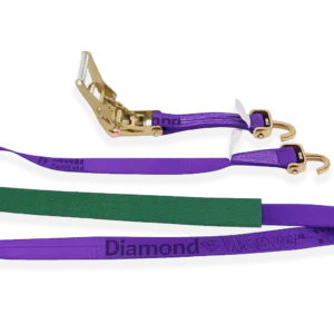 2" x 10' Ratchet Wheel Strap w/ 2" Low Profile Sleeve